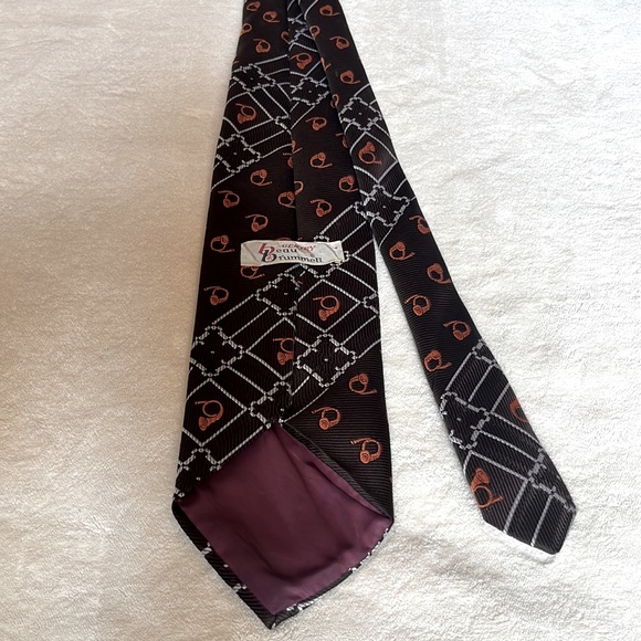 Vintage Beau Brummell Horn Tie - Picture 3 of 4